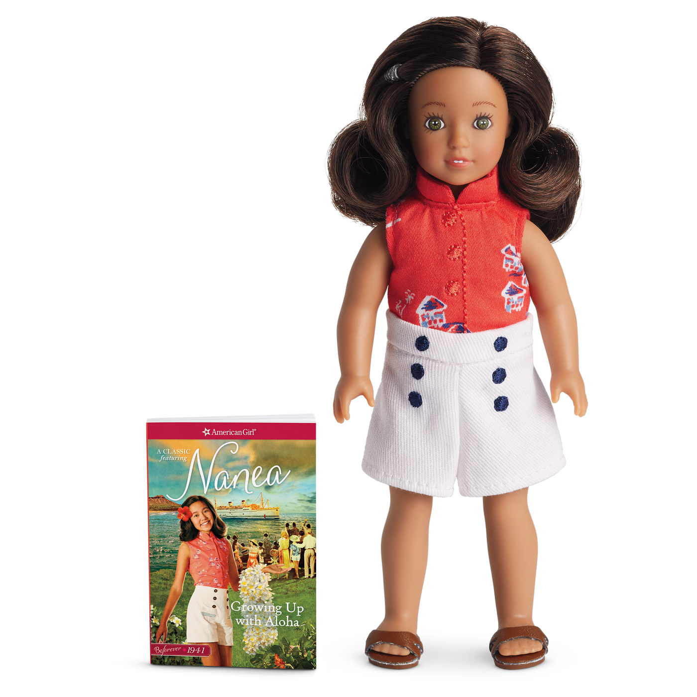 Nanea Mitchell™ Mini Doll & Book (Historical Characters) O0