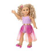 Glam Sparkly Concert Outfit for 18-inch Dolls X2