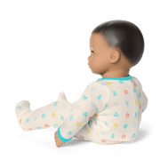 Bitty Baby® Doll #5 with dark-brown hair in Pastel Blue K0