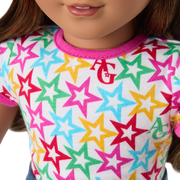 Truly Me™ 18-inch Doll #117 with wavy dark-brown hair Z9