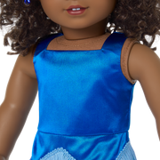 September Sapphire Sparkle Outfit for 18-inch Dolls G1