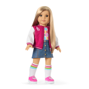 Truly Me™ 18-inch Doll #131 with straight blonde hair B8