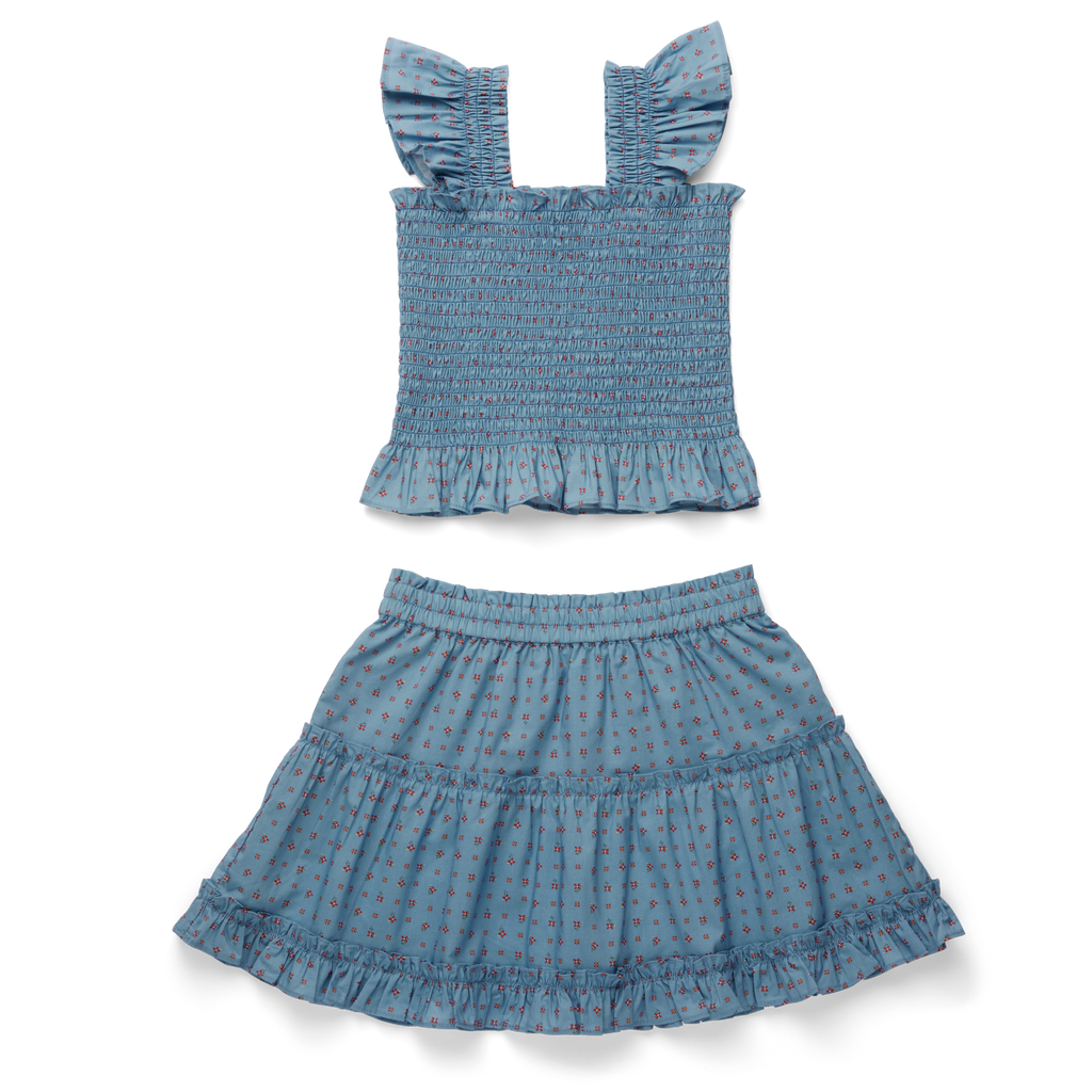 American Girl® x Hill House Home Tiny Paz Nap Set for Girls (Kirsten™ Print) V3