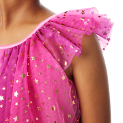 Pink Party-Ready Dress for Girls B1