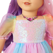 October Opal Obsession Outfit for 18-inch Dolls T4