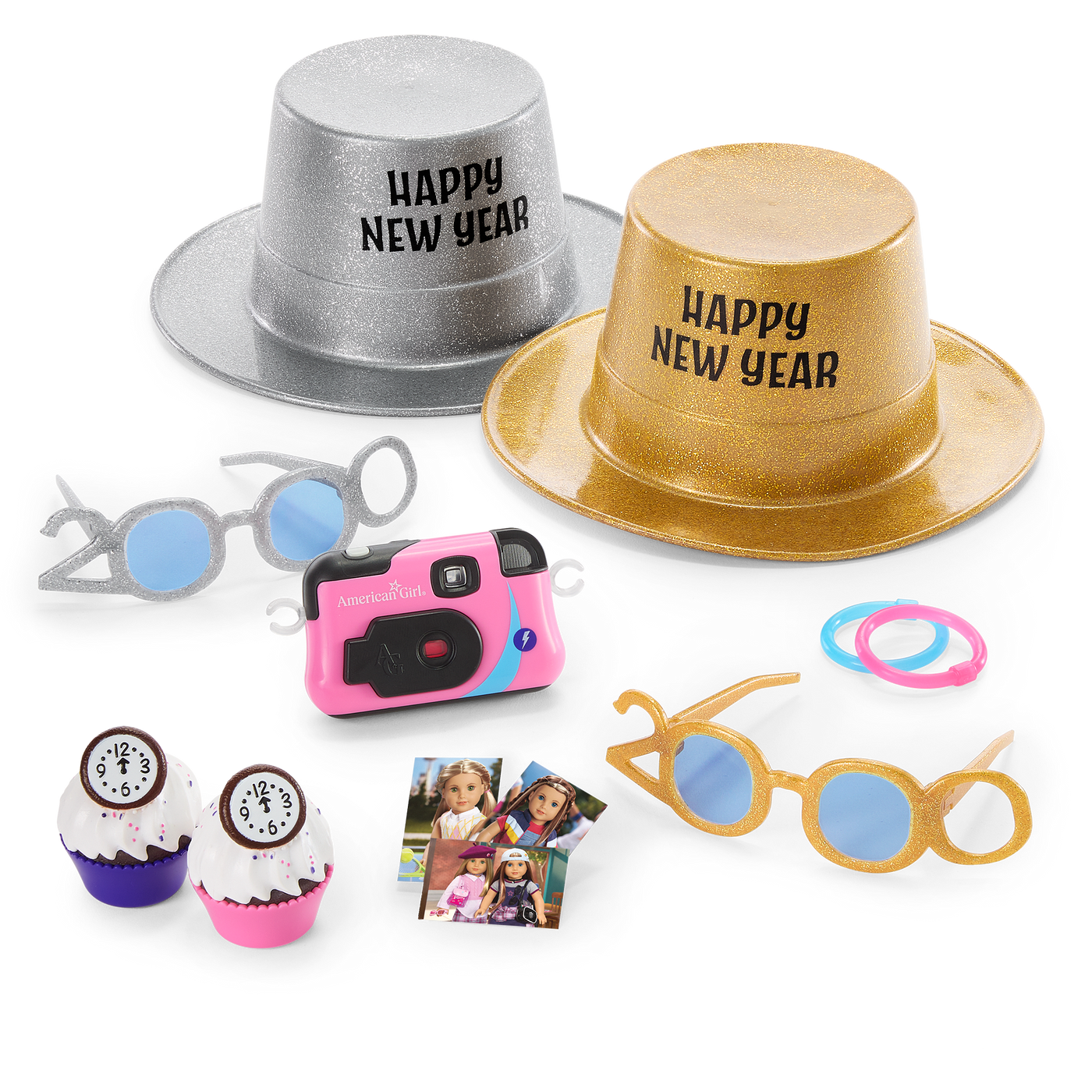 Isabel™ & Nicki's™ New Year’s Party Accessories for 18-inch Dolls (Historical Characters) Z7