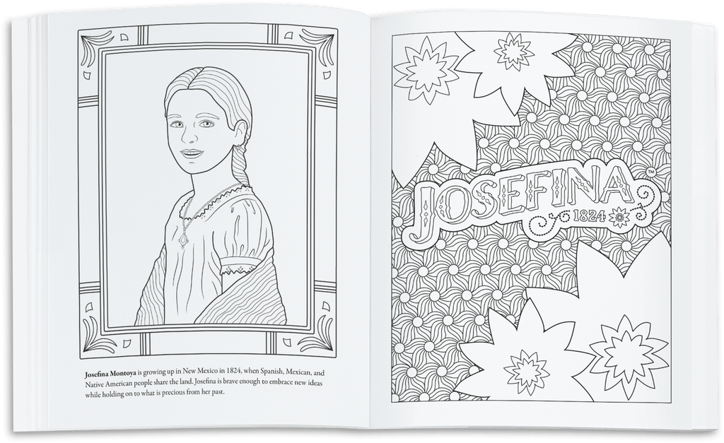 American Girl® Coloring Journal J0
