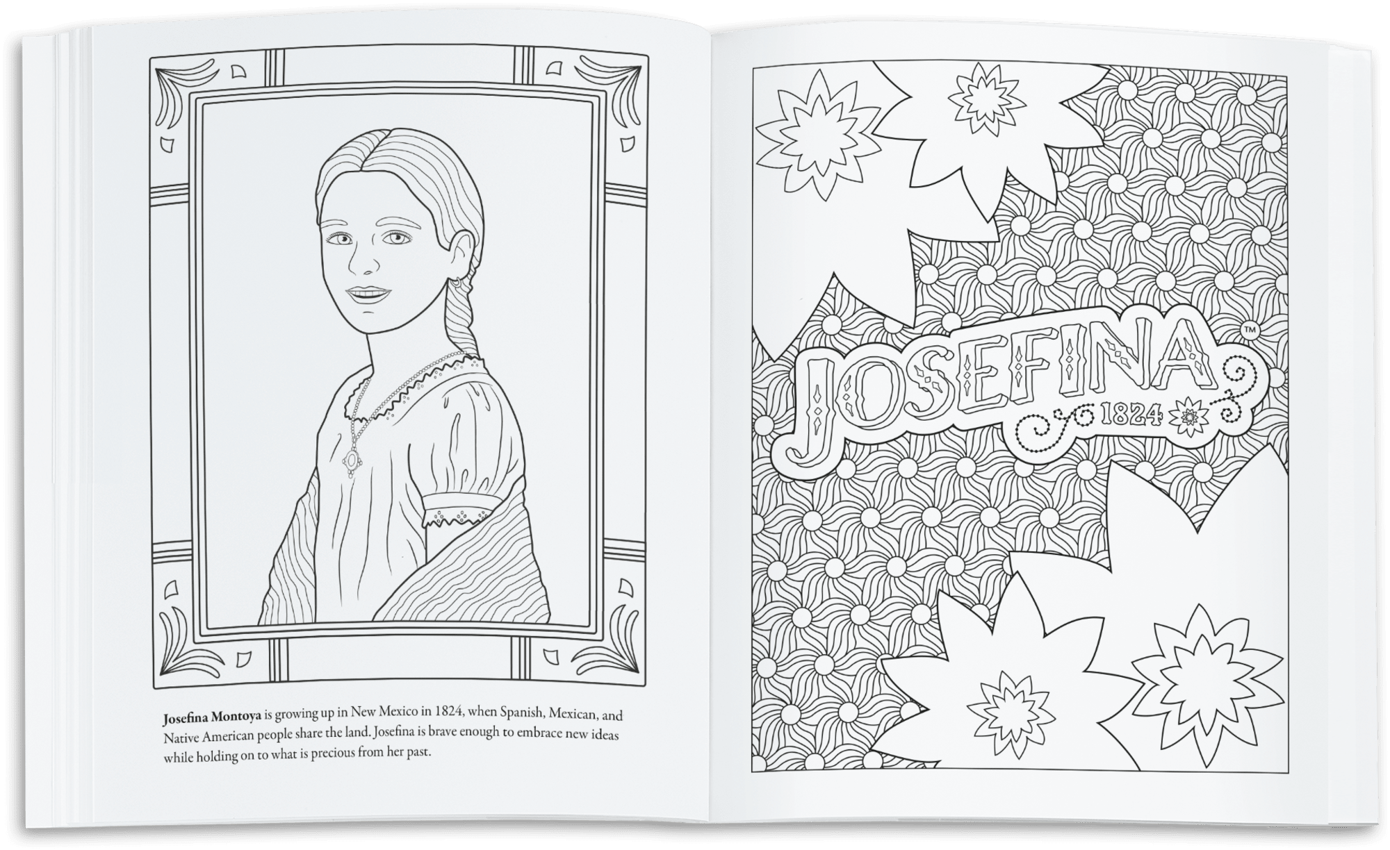 American Girl® Coloring Journal J0