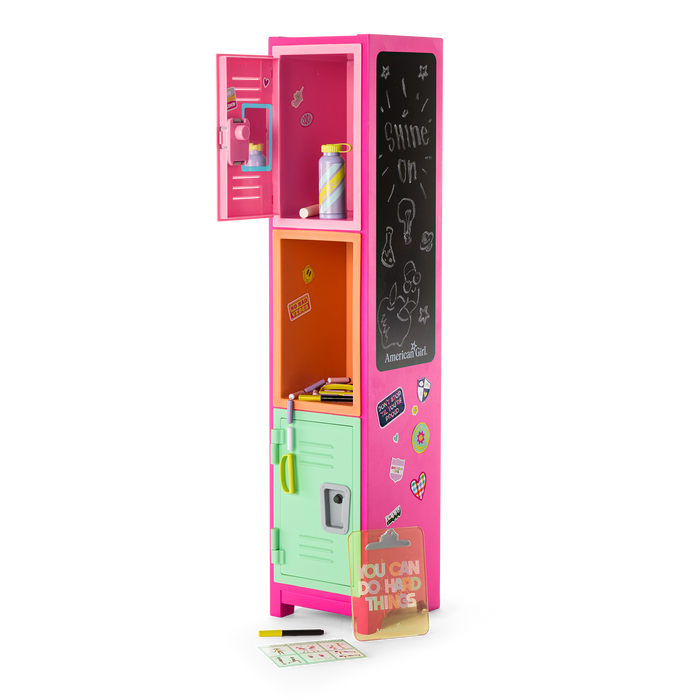 Colorful Cubbies Locker Set for 18-inch Dolls G7