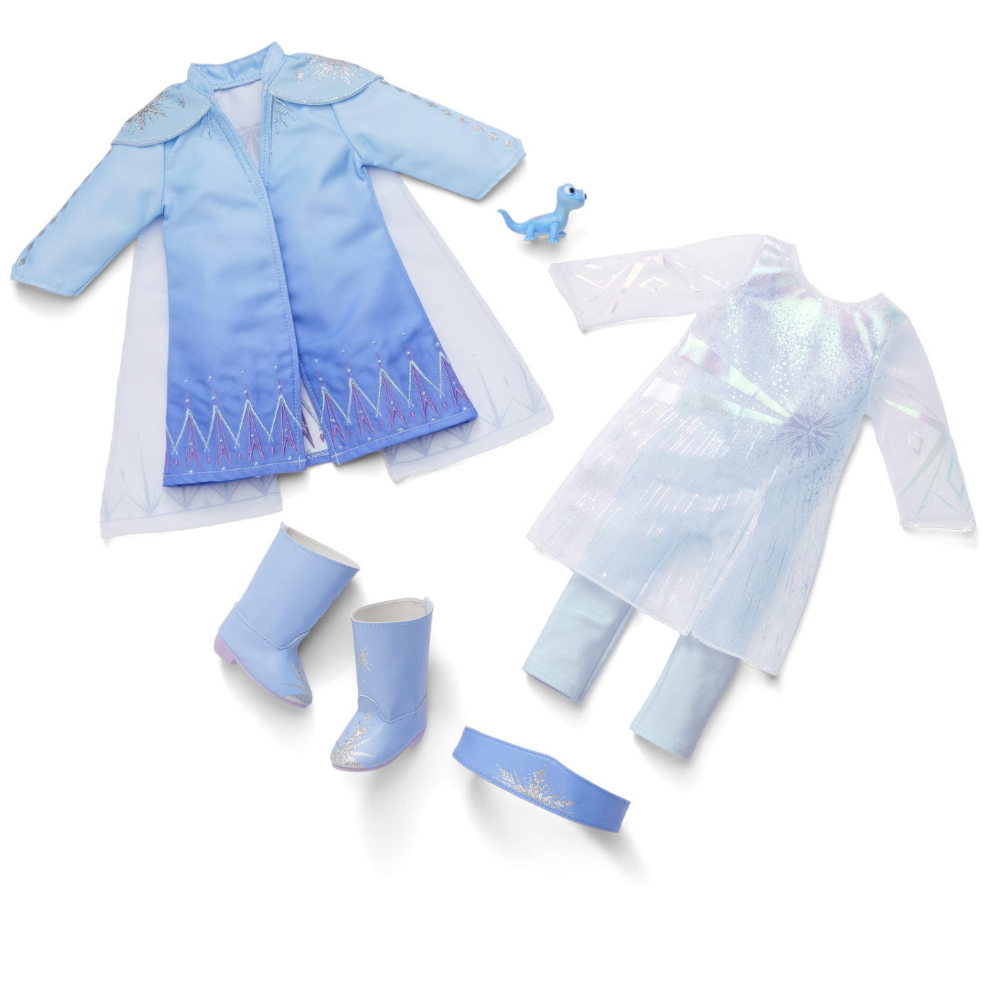 Disney Frozen Elsa Travel Outfit & Bruni for 18-inch Dolls by American Girl® V7
