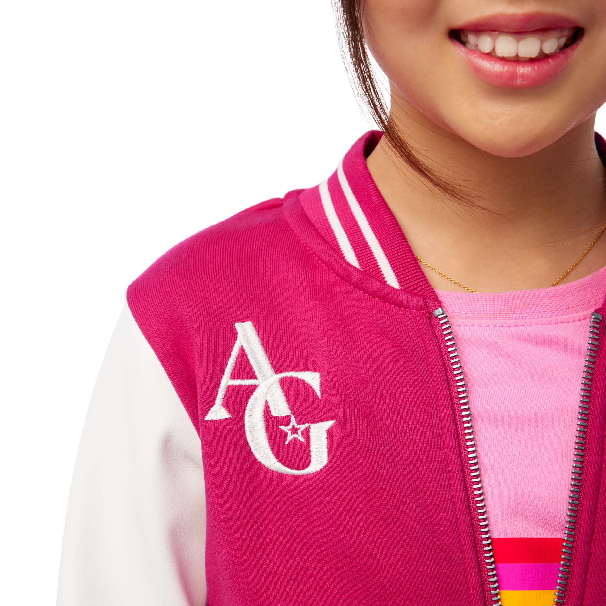 AG™ Star Squad Varsity Jacket for Girls U3