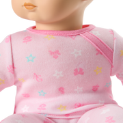 Bitty Baby® Doll #2 with brown hair in Pastel Pink Q3