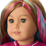 Truly Me™ 18-inch Doll #101 with wavy caramel hair V1