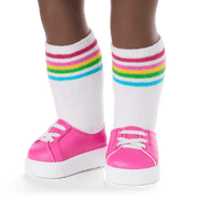 Truly Me™ 18-inch Doll #127 with curly dark-brown hair U7