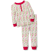 Hearts & Pines Holiday PJs for Little Girls K2