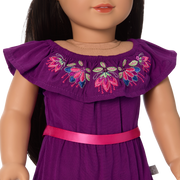Raquel's™ Beach Party Dress for 18-inch Dolls (Girl of the Year™ 2026) U7