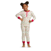 Hearts & Pines Holiday PJs for Little Girls K2