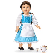 American Girl® Disney Princess Belle Blue Dress, Mrs. Potts, Chip & Accessories for 18-inch Dolls B9