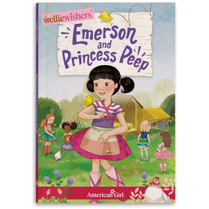 Emerson and Princess Peep Book (WellieWishers™) X7