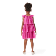 Pink Party-Ready Dress for Girls B1