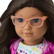 Rose Gold Glasses for 18-inch Dolls J7