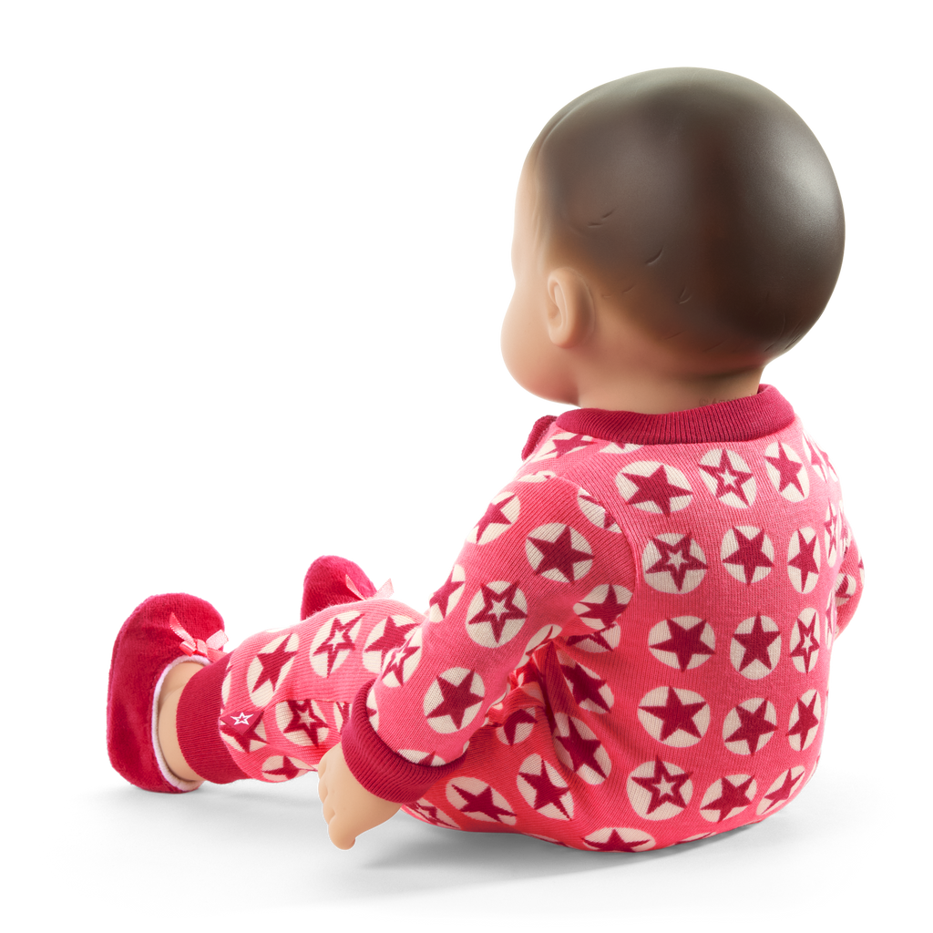 American Girl® x Hanna Andersson Berry Bright Stars Pajamas for Bitty Baby® Dolls C7