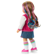 Truly Me™ 18-inch Doll #101 with wavy caramel hair V1
