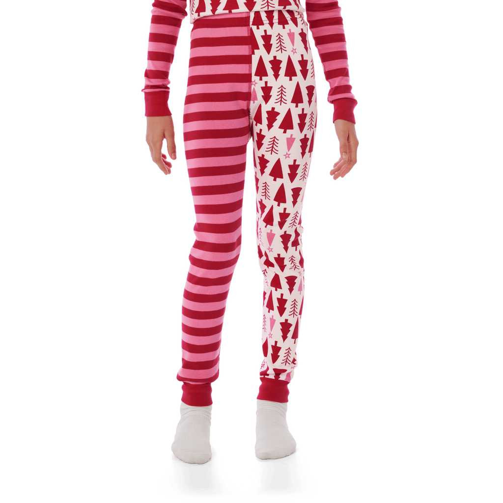 American Girl® x Hanna Andersson Holiday Treetops Pajamas for Little Girls & Girls V4