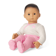 Bitty Baby® Doll #4 with black hair in Pretty Pink V6