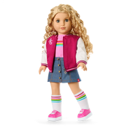 Truly Me™ 18-inch Doll #115 with curly blonde hair J2