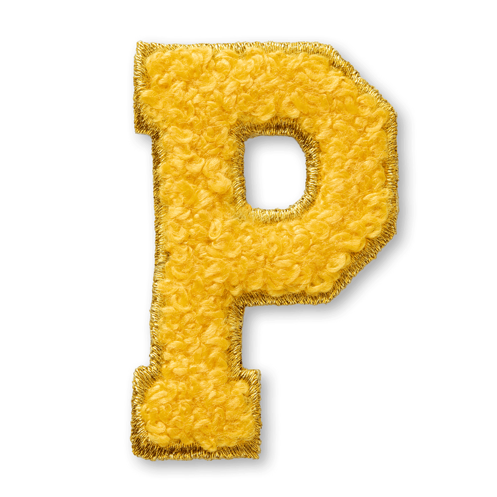 AG™ Letter P Stick-On Patch V1