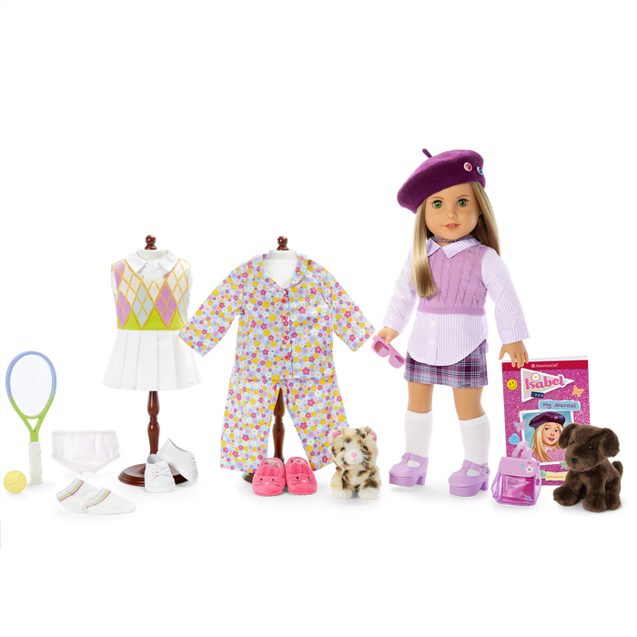 ’90s Twins Isabel’s™ Tennis Gift Set (Historical Characters) H2
