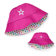 AG™ Star Bucket Hat Set for Girls & Dolls C1