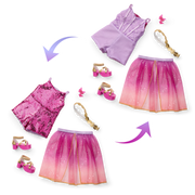 Glam Sparkly Concert Outfit for 18-inch Dolls X2