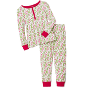 Hearts & Pines Holiday PJs for Girls M6