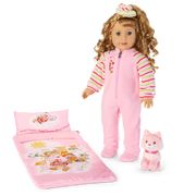 Courtney's™ Strawberry Shortcake™ Sleeping Bag Set for 18-inch Dolls (Historical Characters) R3
