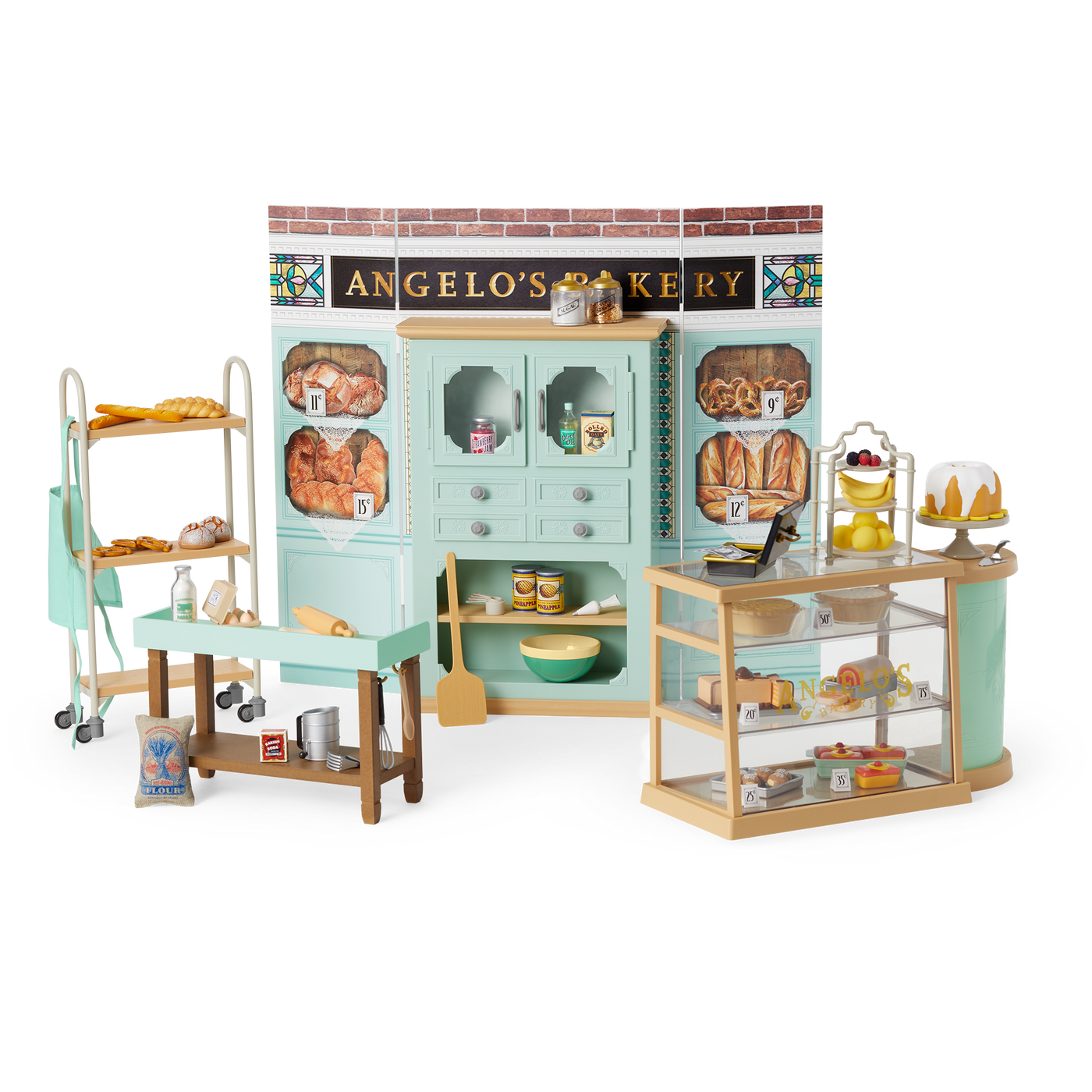Angelo's Bakery™ for 18-inch Dolls (Historical Characters) F3