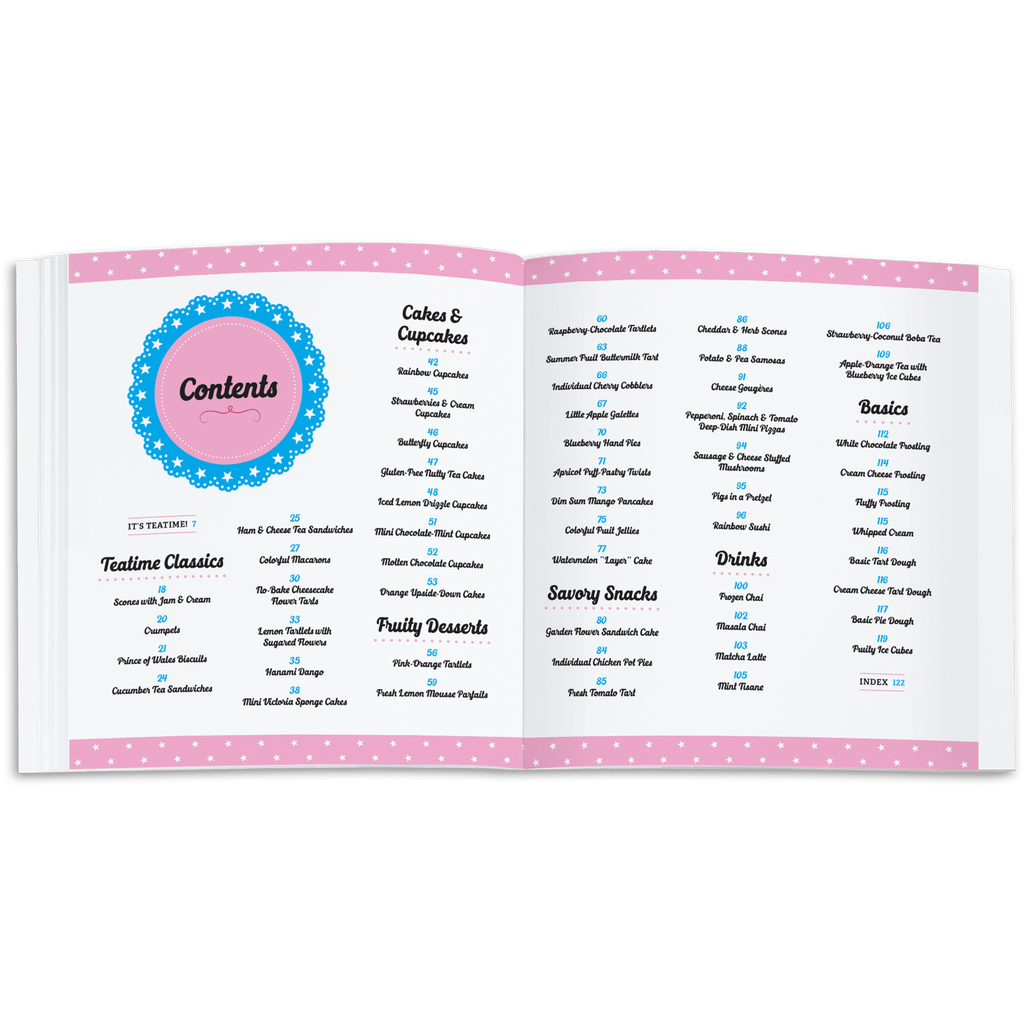 American Girl® Tea Parties Cookbook T4
