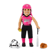 Softball Star Uniform for 18-inch Dolls O4