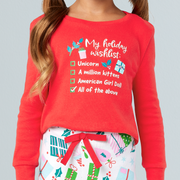Holiday Wish List PJs for Little Girls E4