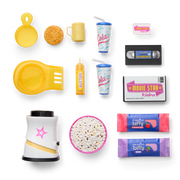 Isabel™ & Nicki's™ Movie Night Set for 18-inch Dolls (Historical Characters) K5