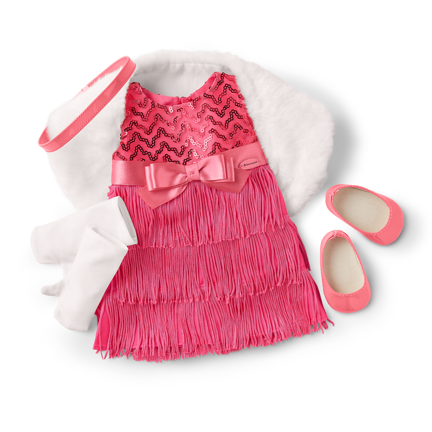 Melody’s™ Doo-Wop Dress-Up Outfit for 18-inch Dolls (Historical Characters) J8