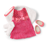 Melody’s™ Doo-Wop Dress-Up Outfit for 18-inch Dolls (Historical Characters) J8