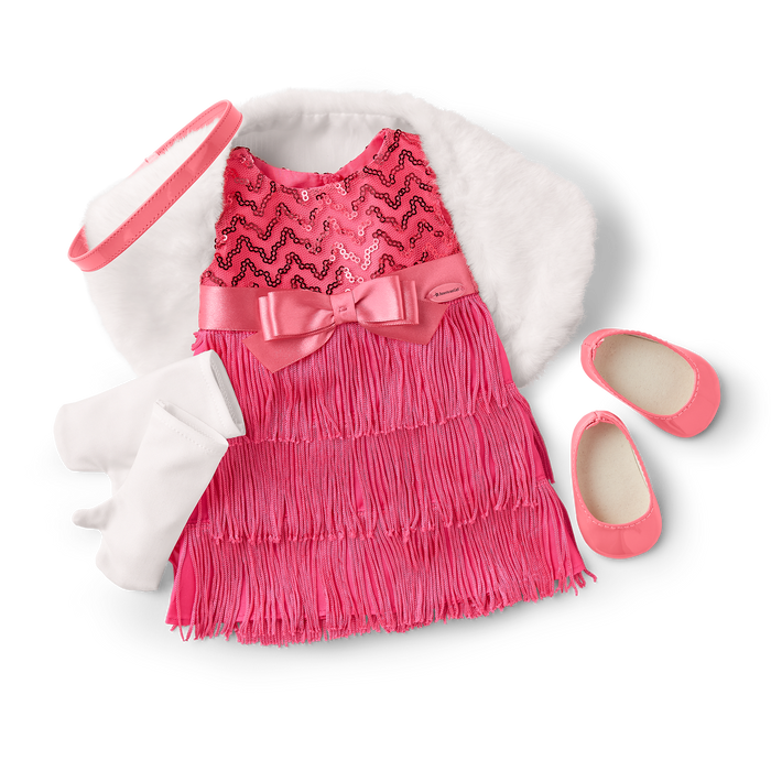 Melody’s™ Doo-Wop Dress-Up Outfit for 18-inch Dolls (Historical Characters) J8