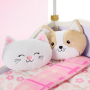 All Set for Sleepovers Canopy Bed for 18-inch Dolls D4