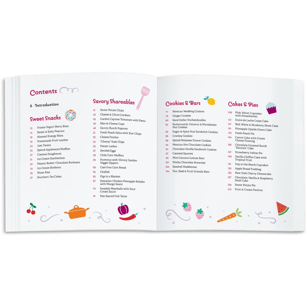 American Girl® Sweet & Savory Treats Cookbook I5