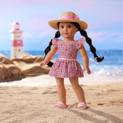Raquel's™ Beach Outfit for 18-inch Dolls (Girl of the Year™ 2026) C6