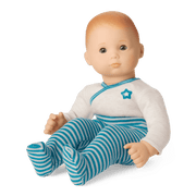 Bitty Baby® Doll #6 with red hair in Soft Blue C1