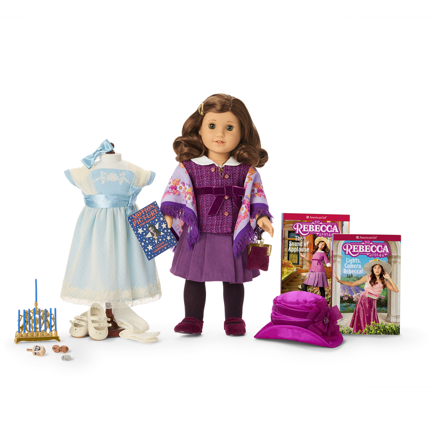 Rebecca’s™ Hanukkah Celebration Gift Set (Historical Characters) S9