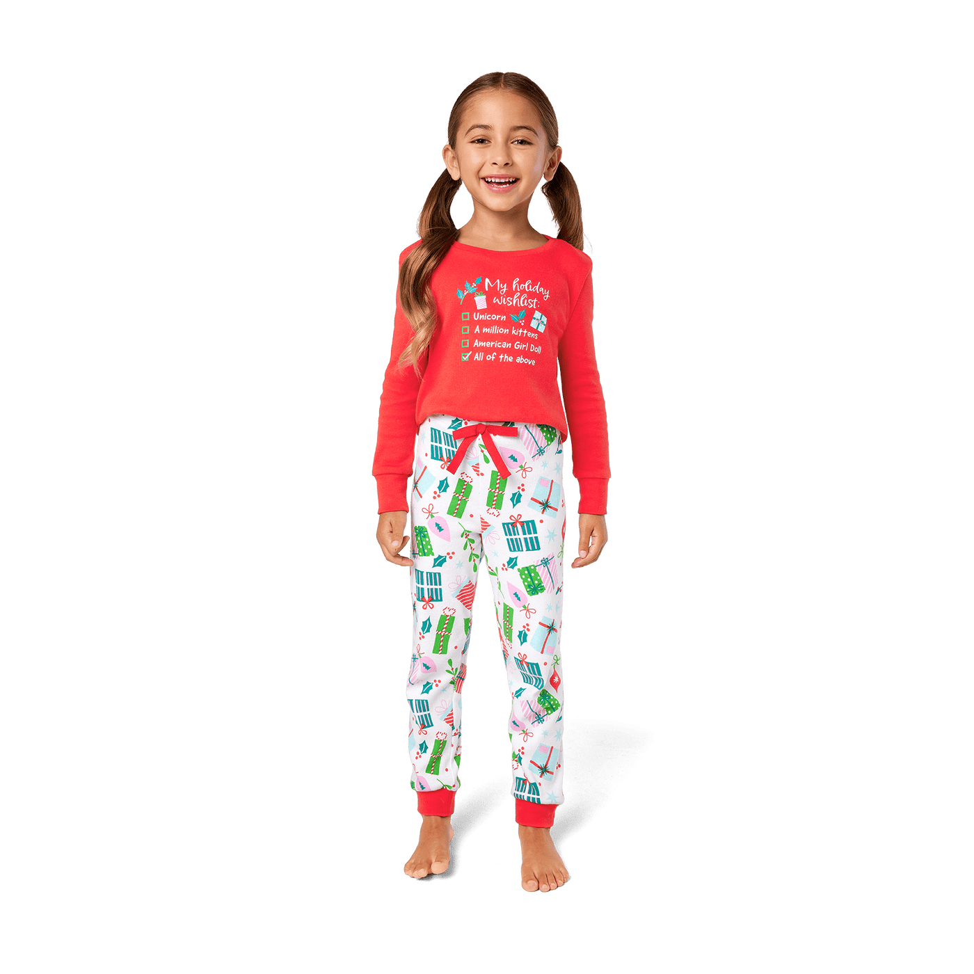 Holiday Wish List PJs for Little Girls E4